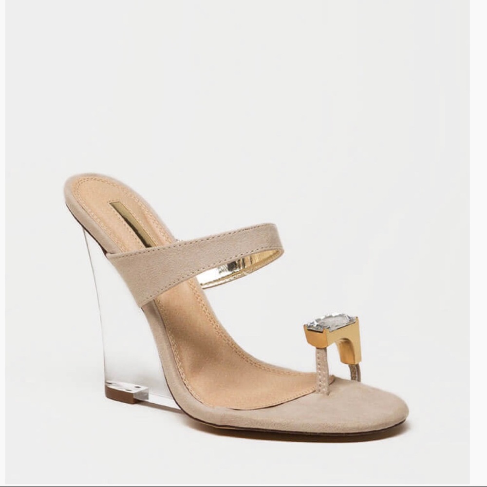 Women’s wedge mule heel